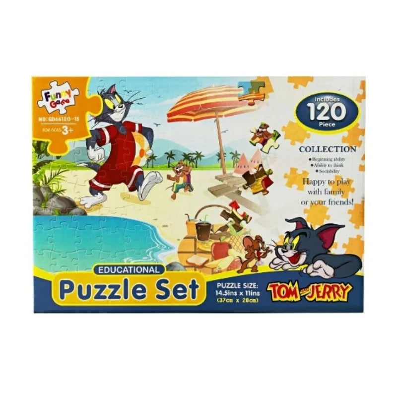 Puzzle 120 pieces Tom and Jerry – GILAR