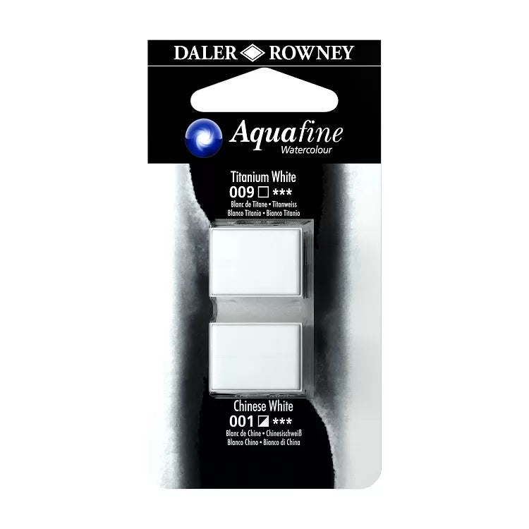 Daler Rowney Watercolour Half-Pan Blister Set of 2