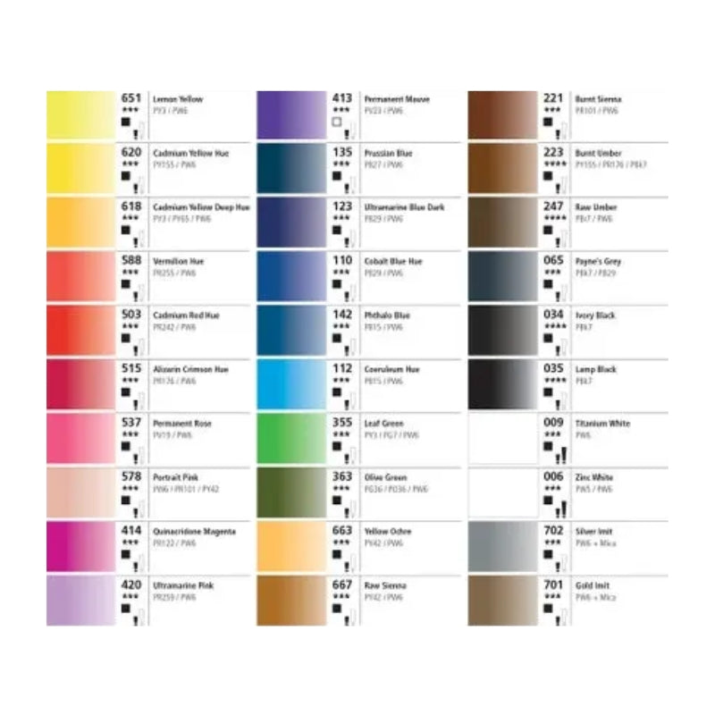 Daler Rowney Aquafine Gouache Paint 15ml (1)