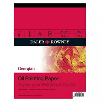 Daler Rowney Georgian Oil Pad 30.5x22.9cm - 250gsm