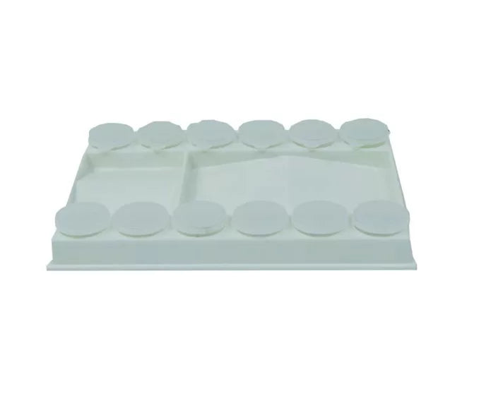 Plastic Palette 15.5*20.5cm 12holes