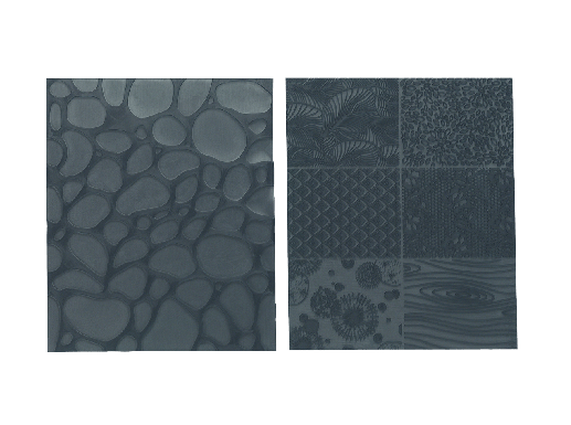 sculpey flexible texture nature 2