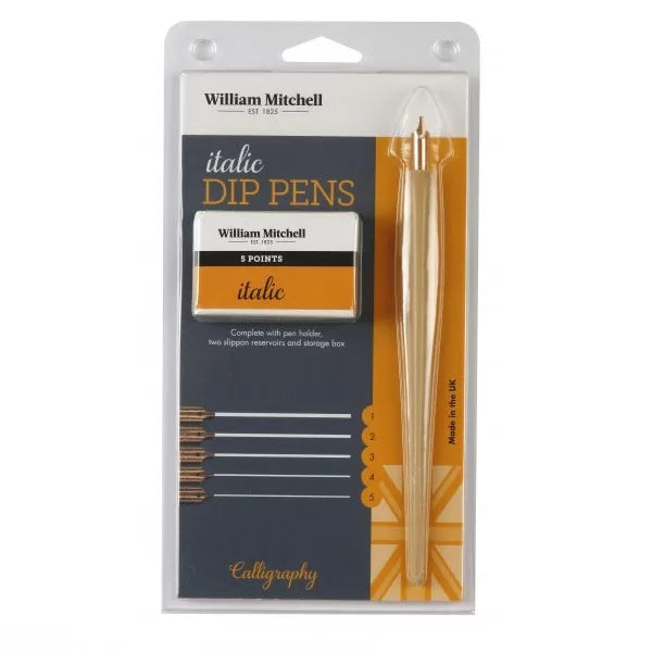 william mitchell italic dip pens
