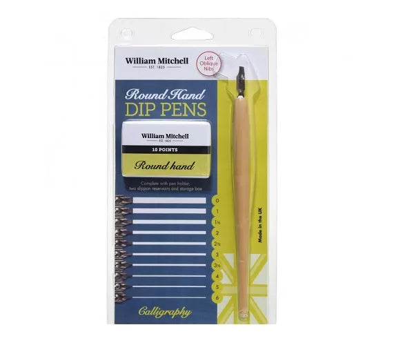 william mitchell round hand dip pens
