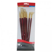 Daler Rowney Simply 7 Brush Wallet Natural White Bristle