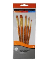 Simply-Five-Brush-Wallet-Gold-Taklon-Synthetic