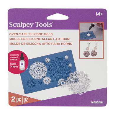 Sculpey Tools Mandala Oven-safe Silicone Mold