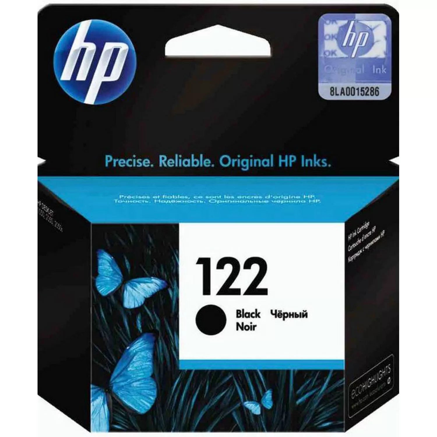 hp 122 black ink