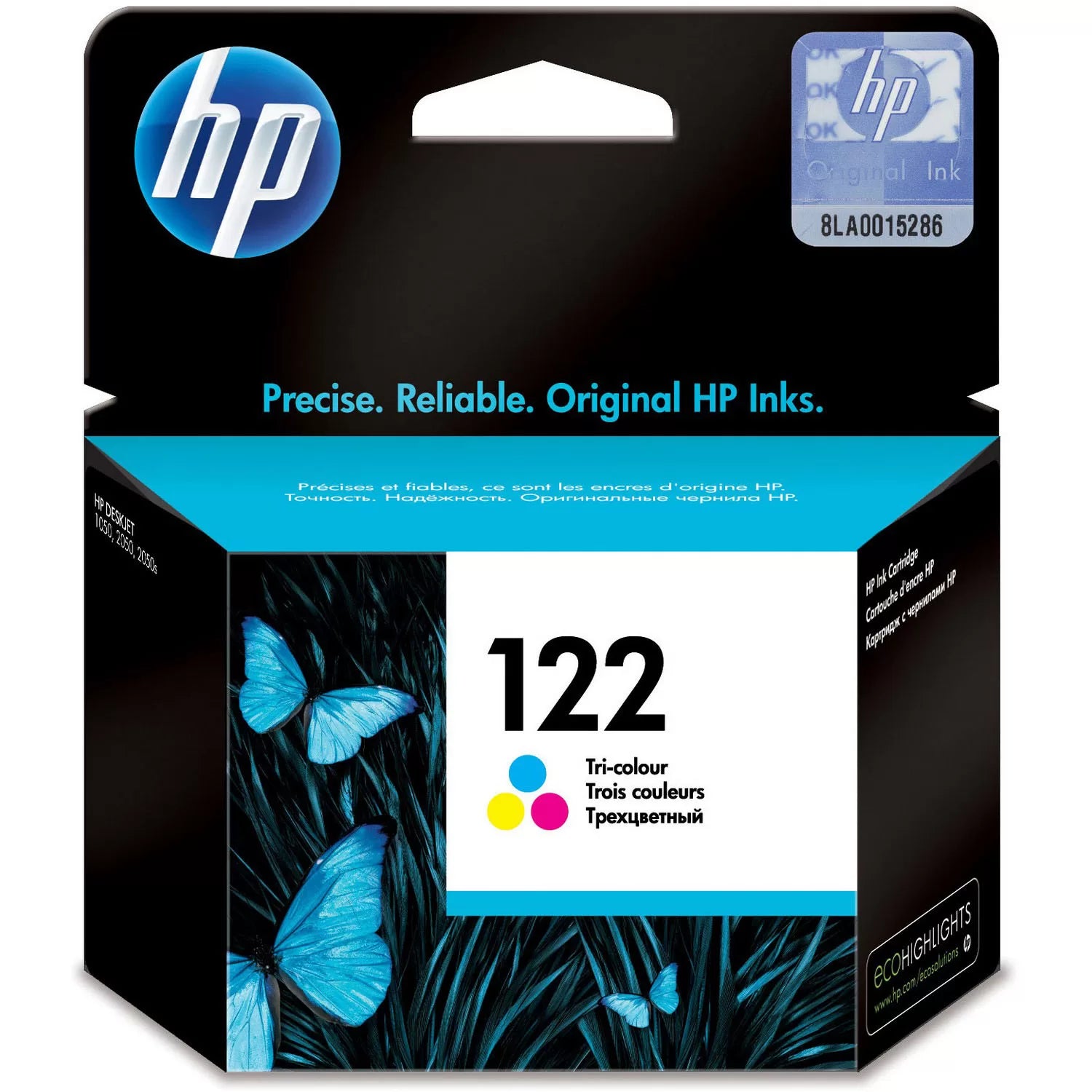 hp 122 tri-color ink