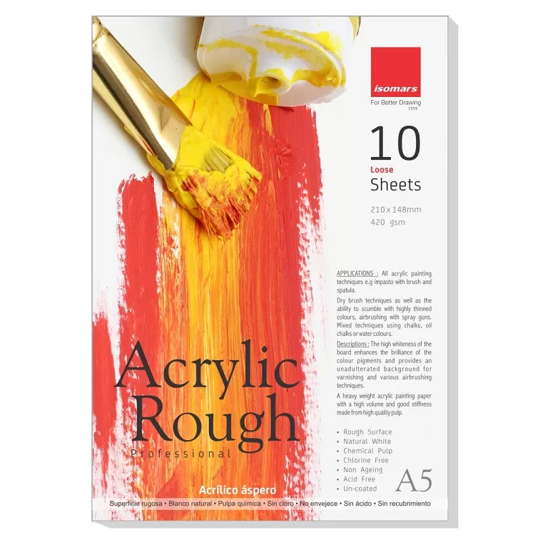 Acrylic Rough Drawing Sheets A5