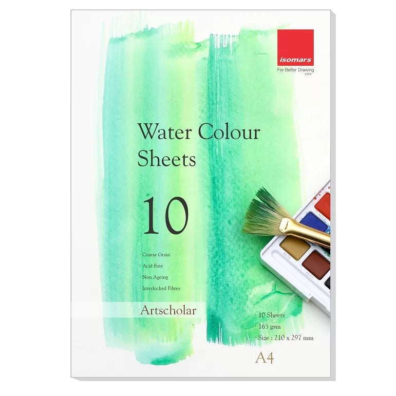 Watercolor Artscholar Sheets A4