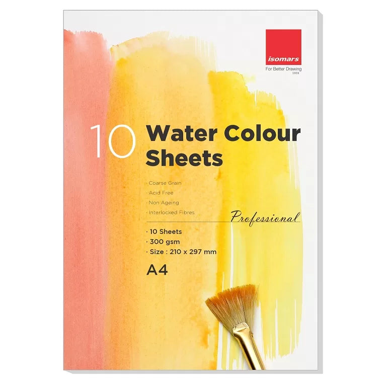 Watercolor Professional Sheets A4