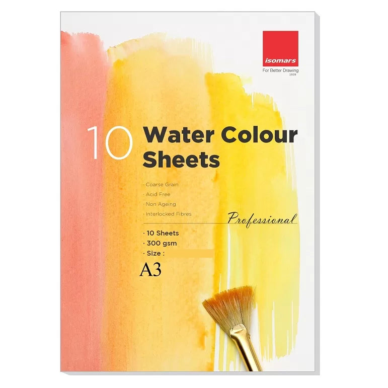 Watercolor Professional Sheets A3