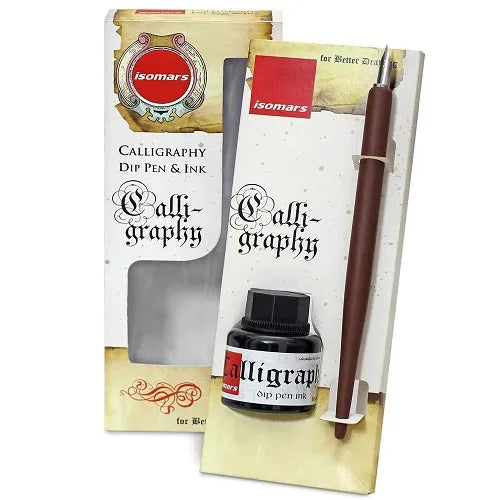 calligraphy dip pen hoder dark