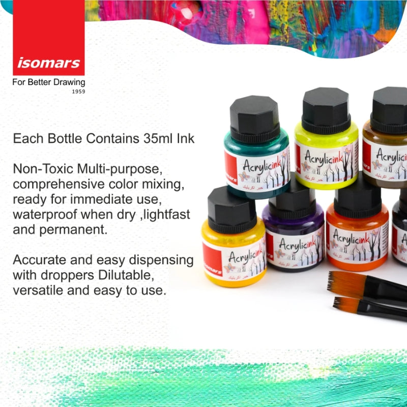 Isomars Acrylic Ink 35 ml (1)