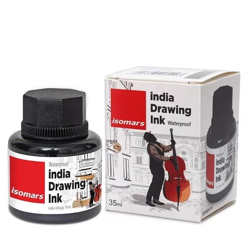 Isomars India Waterproof Drawing Ink 35 ml