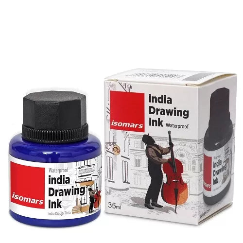 Isomars India Waterproof Drawing Ink 35 ml