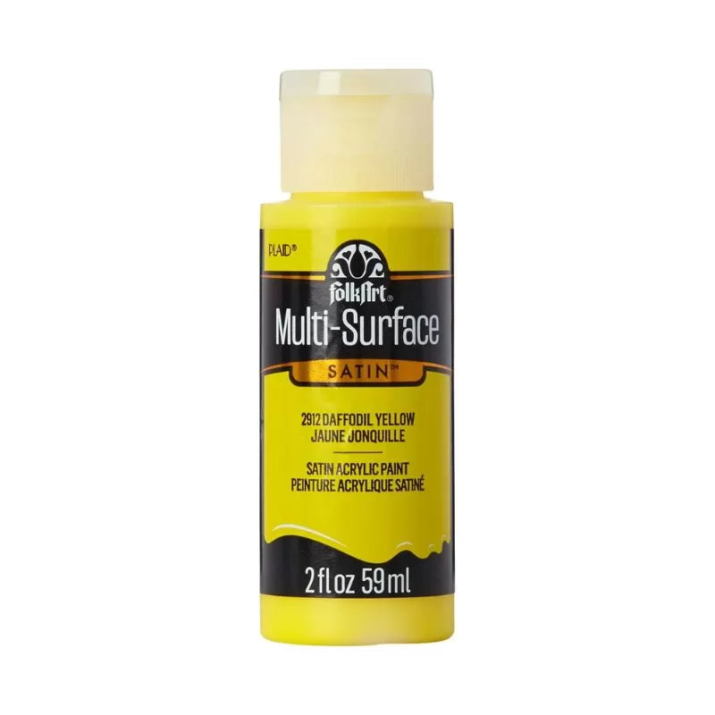 FolkArt Multi-Surface Satin Acrylic Paints 2OZ