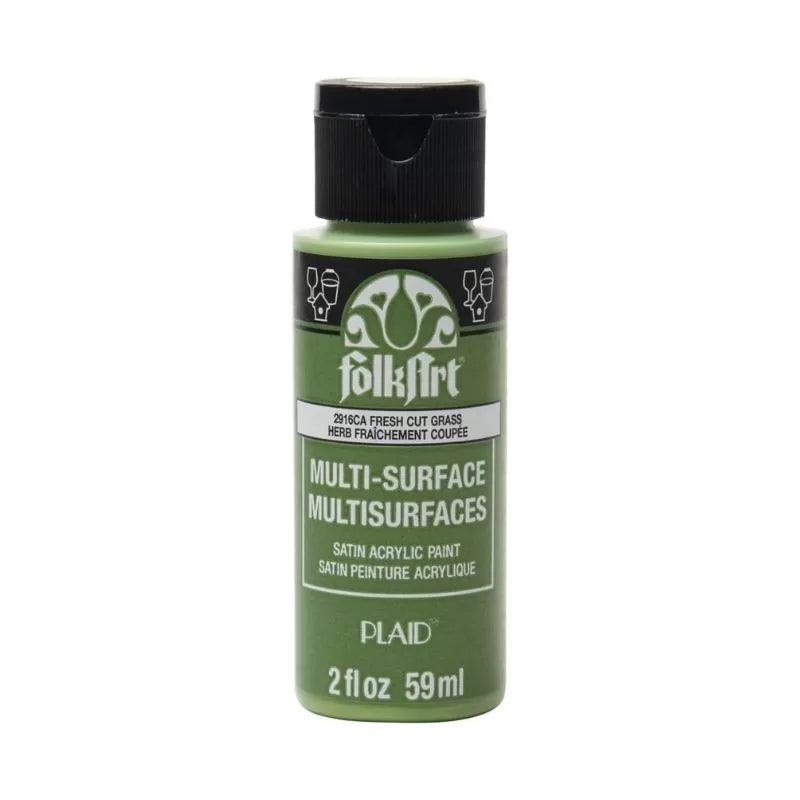 FolkArt Multi-Surface Satin Acrylic Paints 2OZ