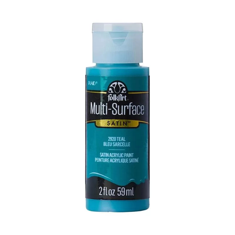 FolkArt Multi-Surface Satin Acrylic Paints 2OZ