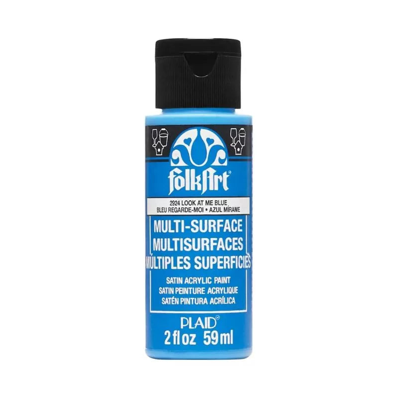 FolkArt Multi-Surface Satin Acrylic Paints 2OZ