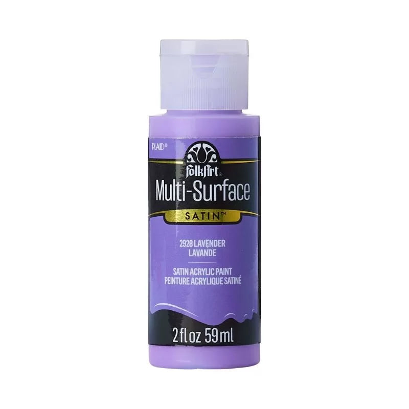 FolkArt Multi-Surface Satin Acrylic Paints 2OZ