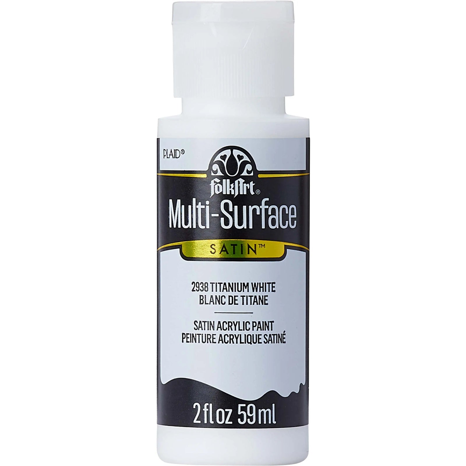 FolkArt Multi-Surface Satin Acrylic Paints 2OZ