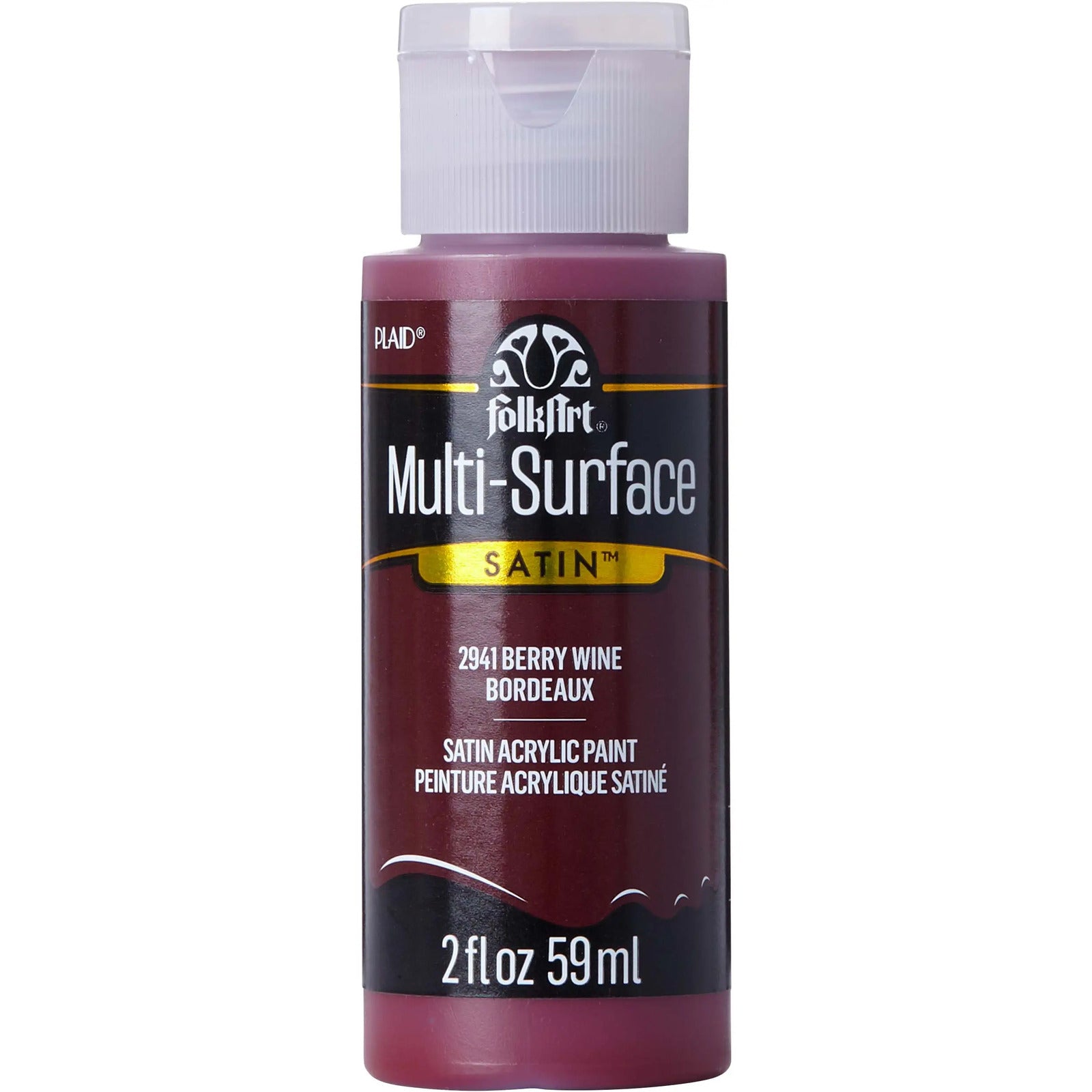 FolkArt Multi-Surface Satin Acrylic Paints 2OZ