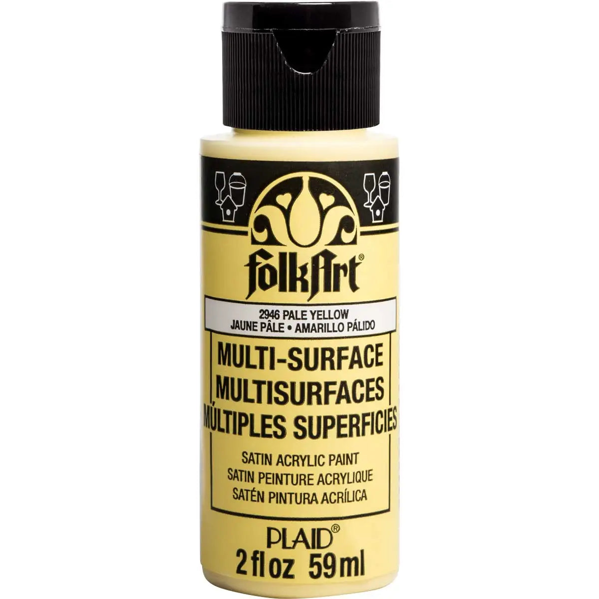 FolkArt Multi-Surface Satin Acrylic Paints 2OZ