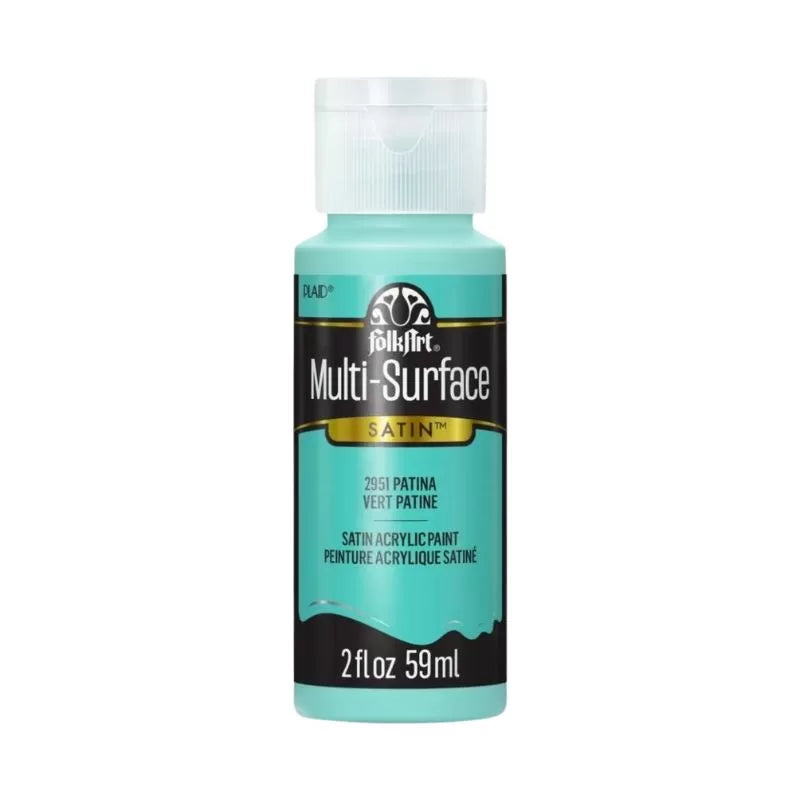 FolkArt Multi-Surface Satin Acrylic Paints 2OZ