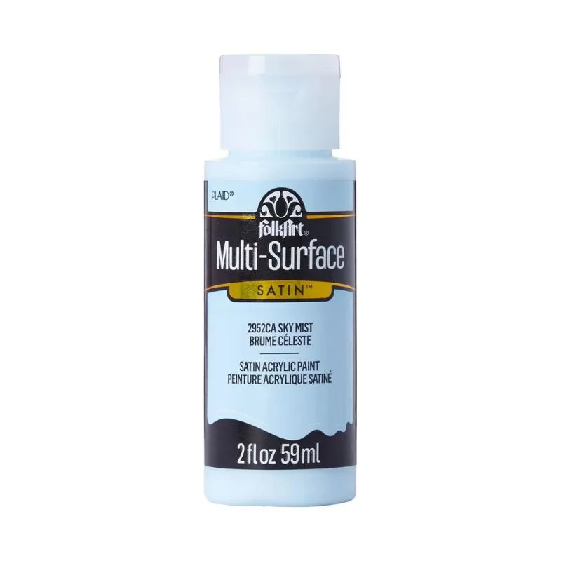 FolkArt Multi-Surface Satin Acrylic Paints 2OZ