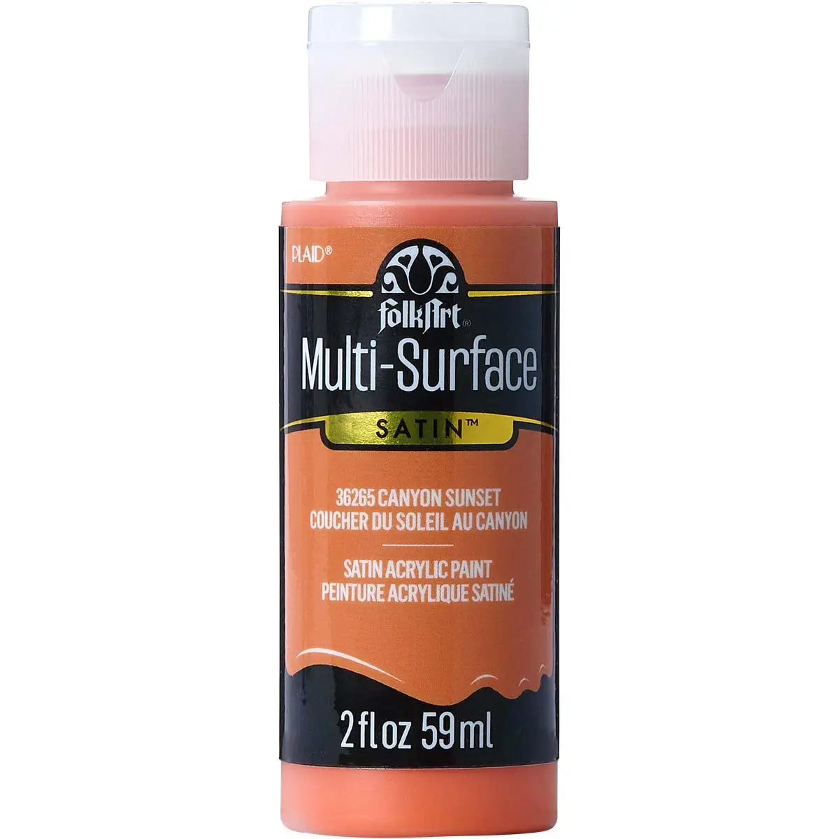 FolkArt Multi-Surface Satin Acrylic Paints 2OZ
