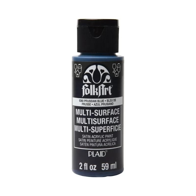FolkArt Multi-Surface Satin Acrylic Paints 2OZ
