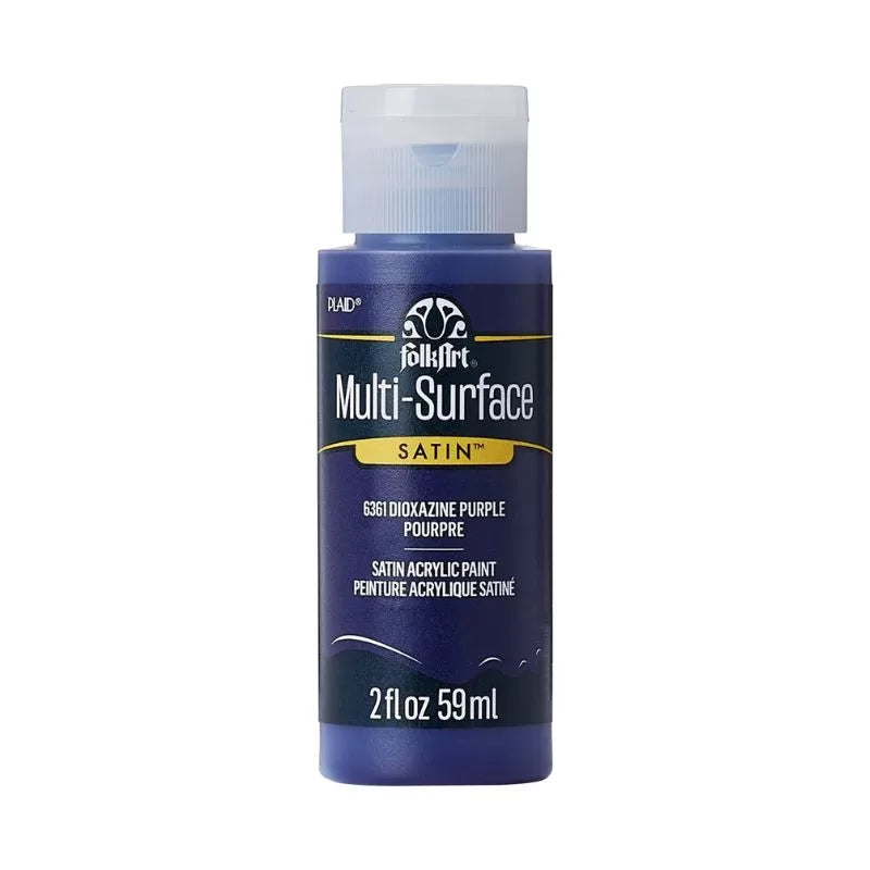 FolkArt Multi-Surface Satin Acrylic Paints 2OZ