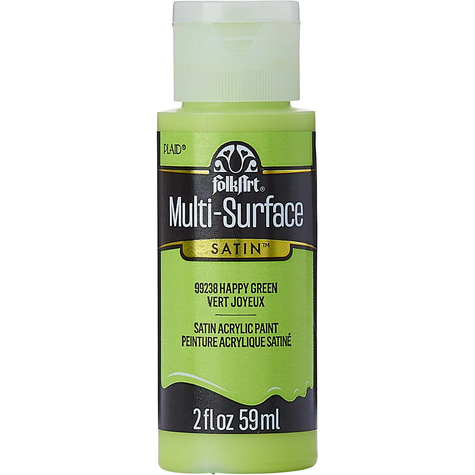FolkArt Multi-Surface Satin Acrylic Paints 2OZ