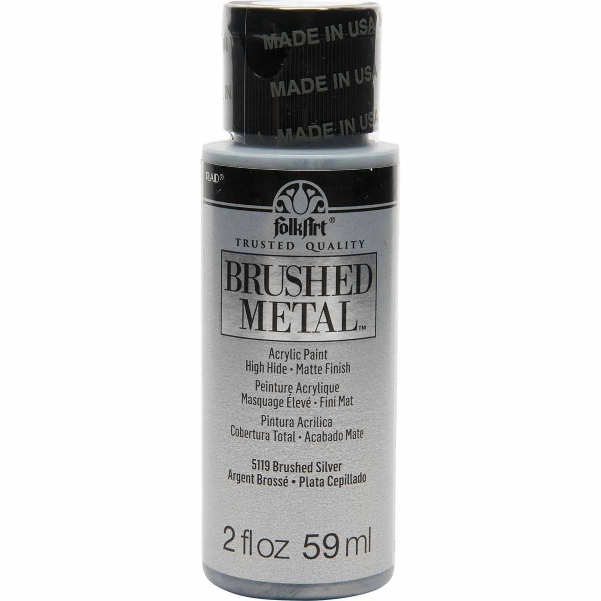 FolkArt Brushed Metal Acrylic Paint