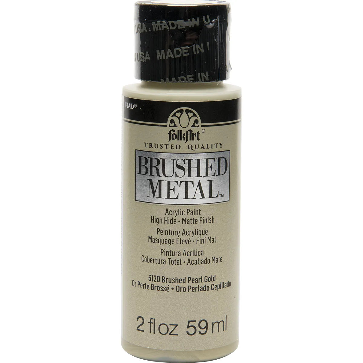 FolkArt Brushed Metal Acrylic Paint