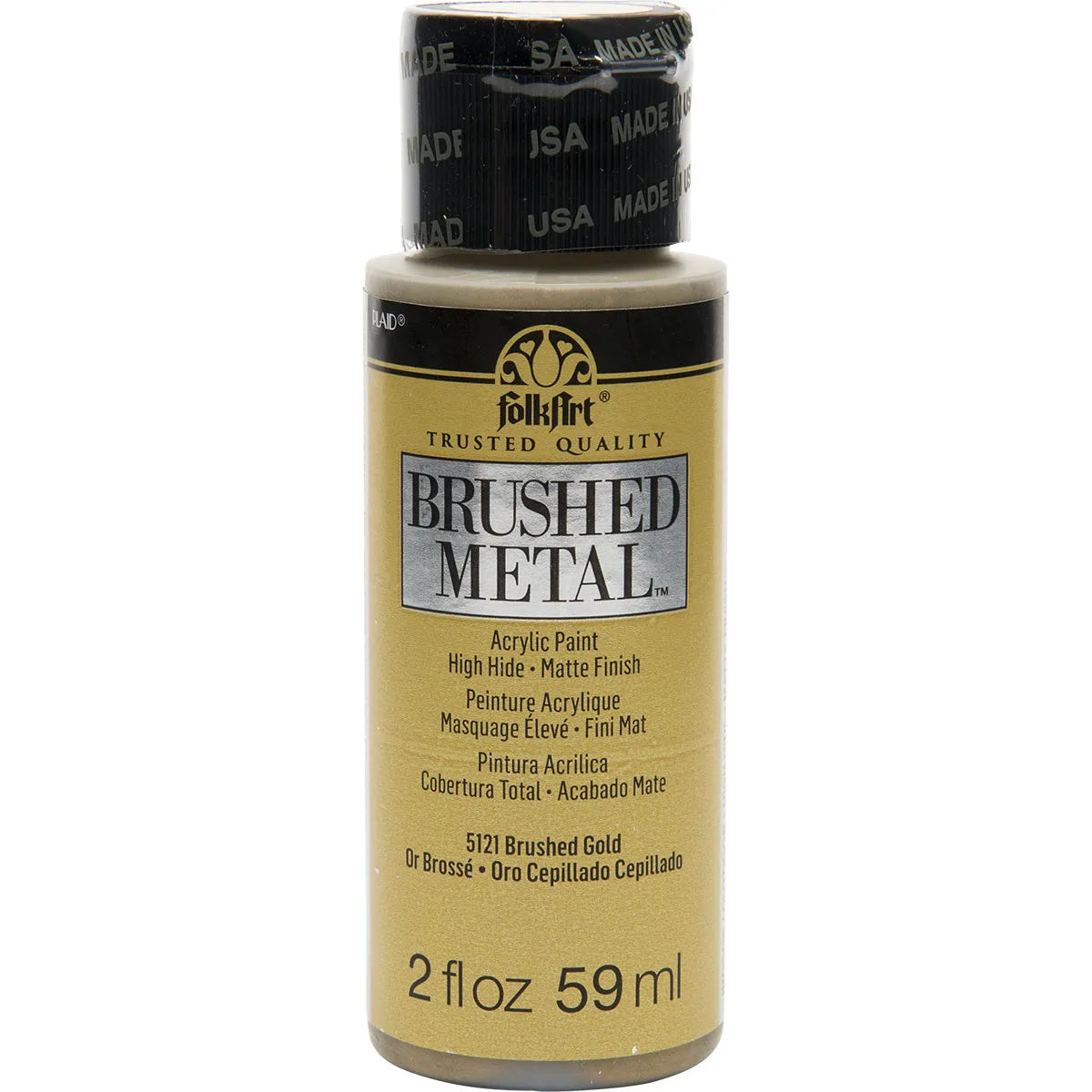 FolkArt Brushed Metal Acrylic Paint