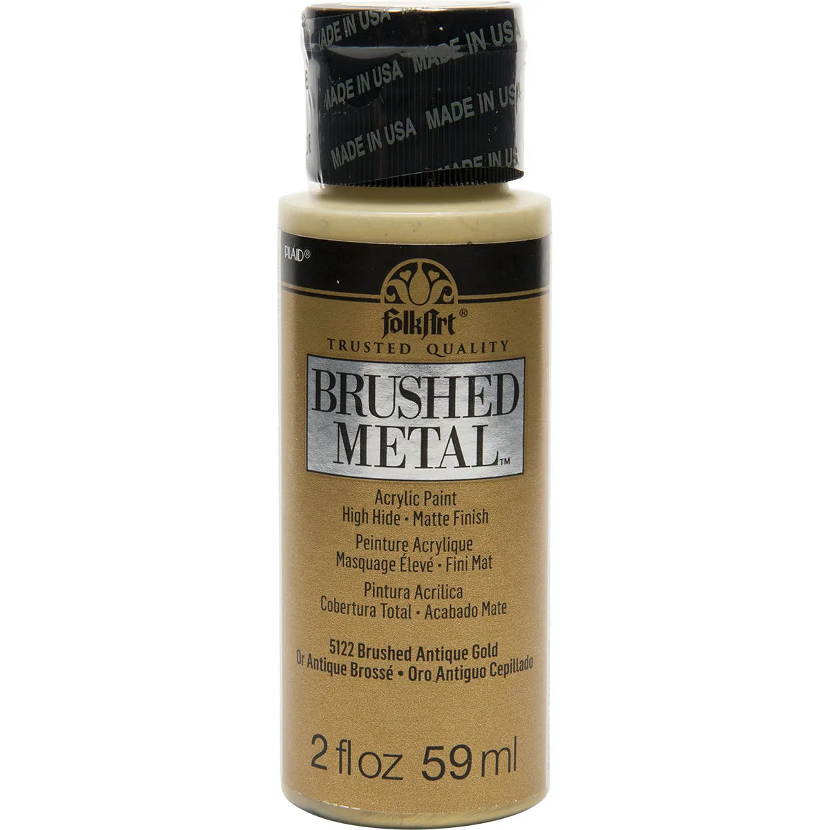FolkArt Brushed Metal Acrylic Paint