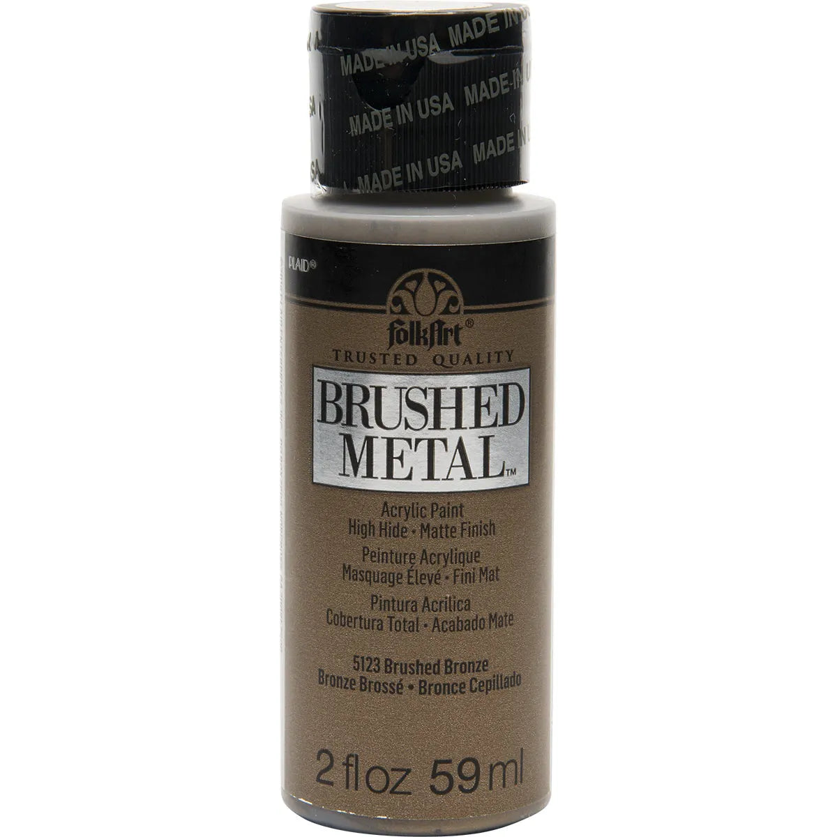 FolkArt Brushed Metal Acrylic Paint