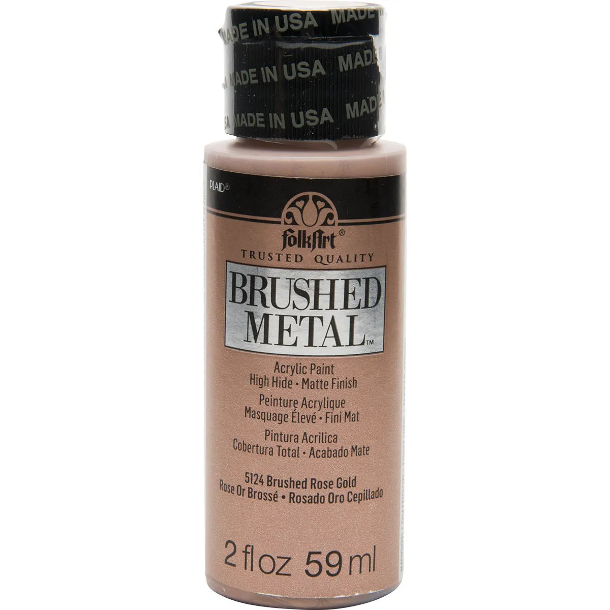 FolkArt Brushed Metal Acrylic Paint