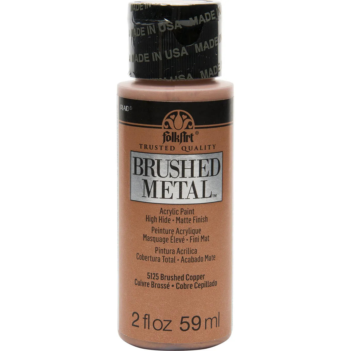FolkArt Brushed Metal Acrylic Paint