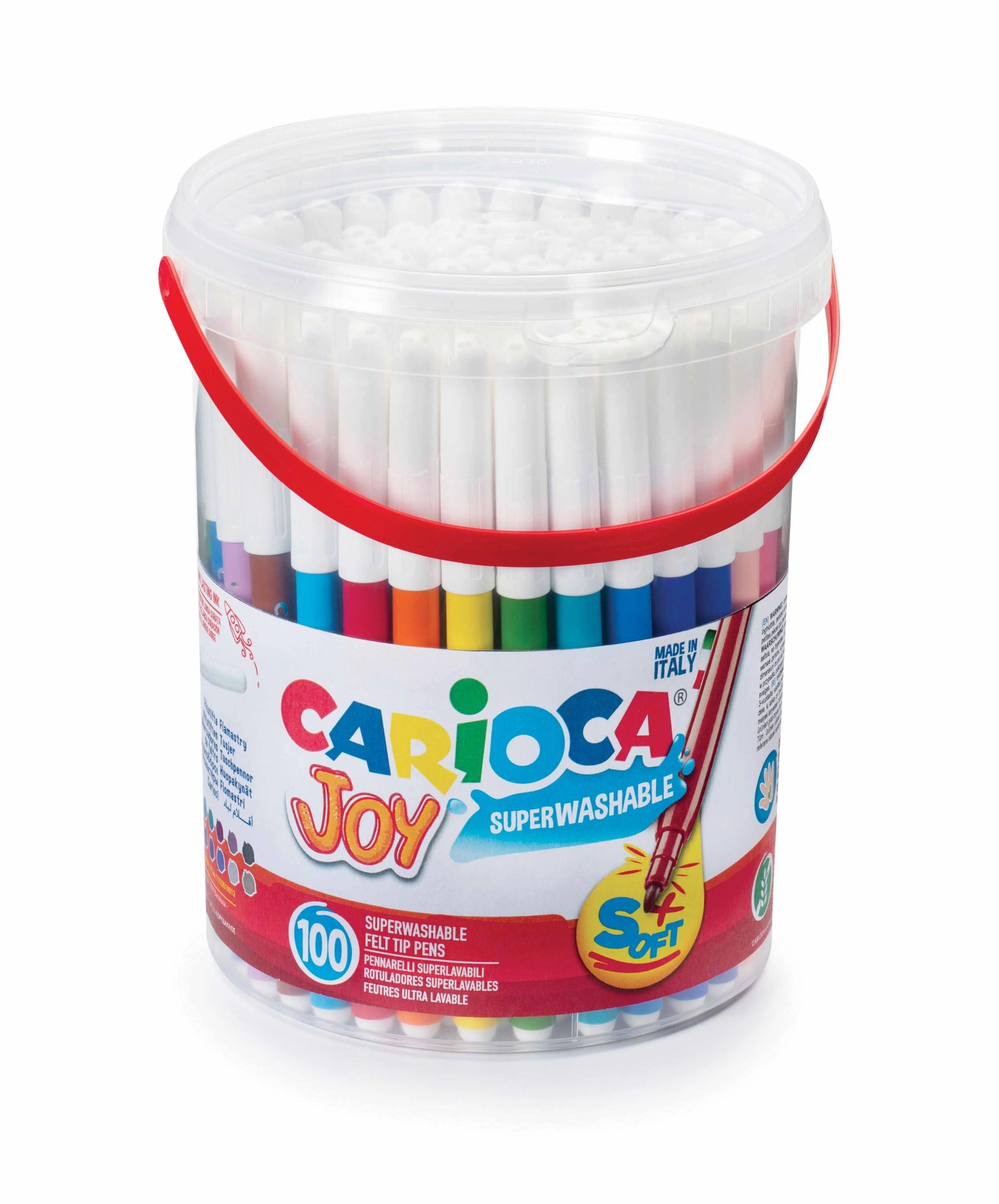 43176_CARIOCA_Joy_Trasparent Jar_100 pcs