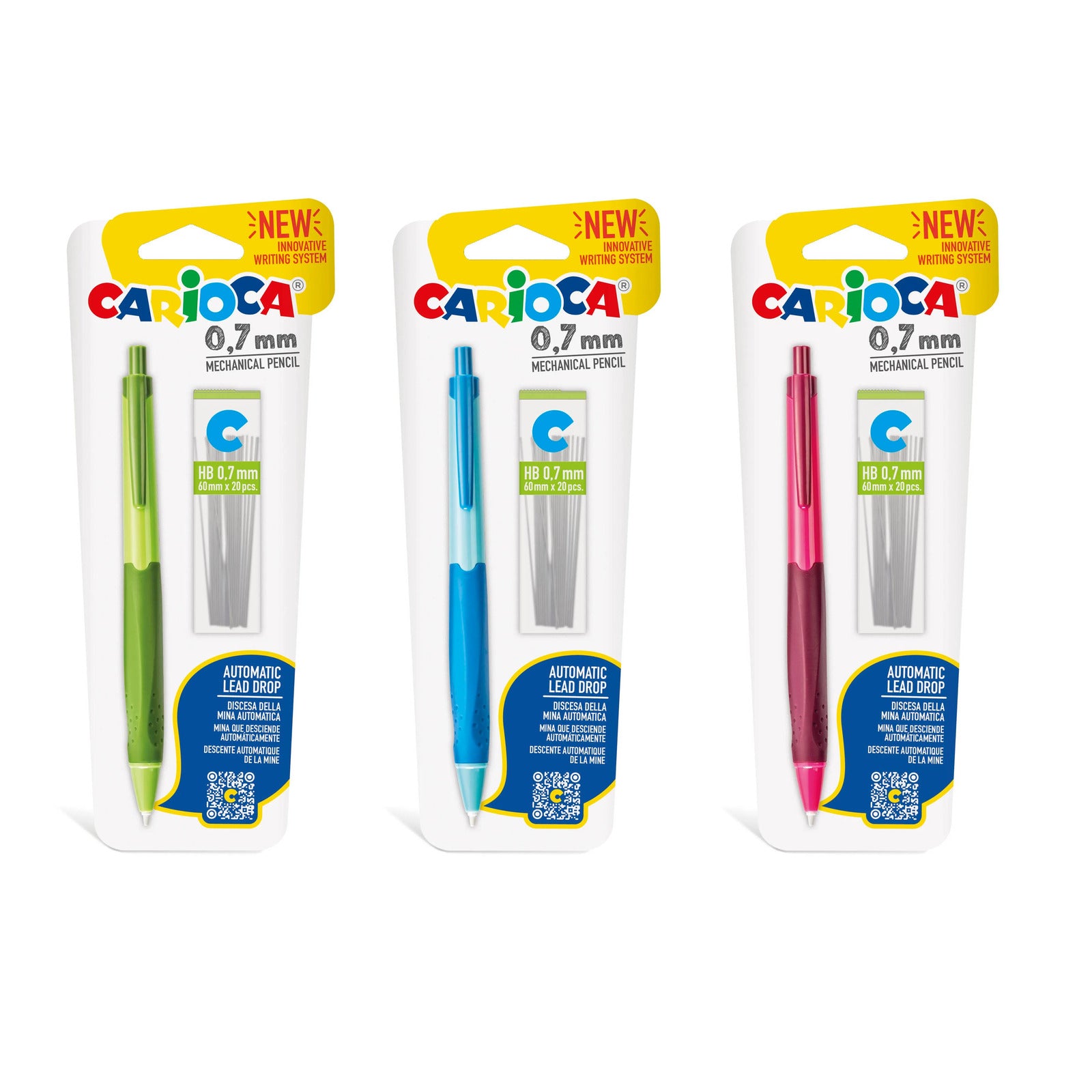 40288_CARIOCA Mechanical pencils_Blister_2 pcs