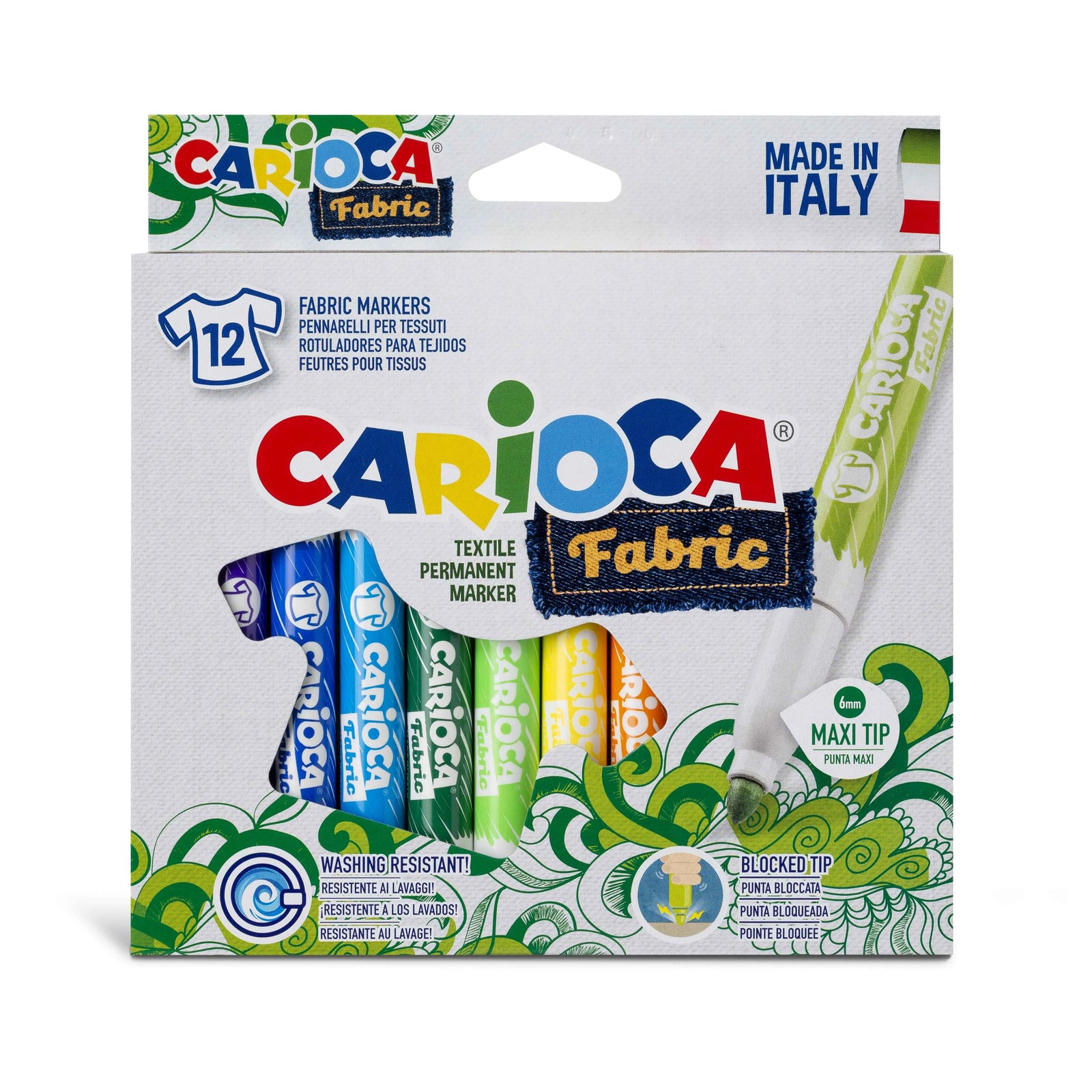 40957_CARIOCA_Jumbo Fabric_Box_12 pcs