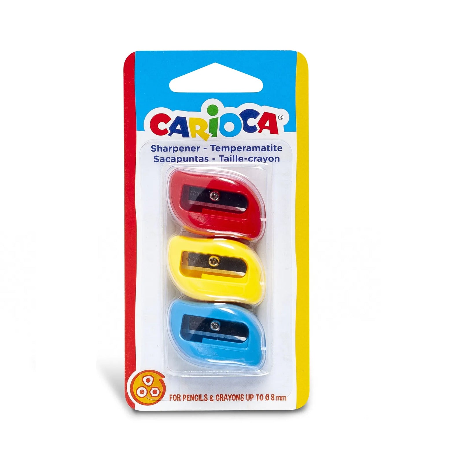 42095_CARIOCA_Sharpeners_Blister_3 pcs