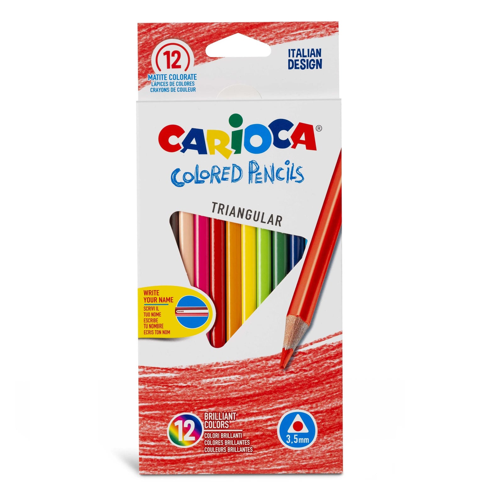 42515_CARIOCA_Colored Pencils Tri_Box_12pcs