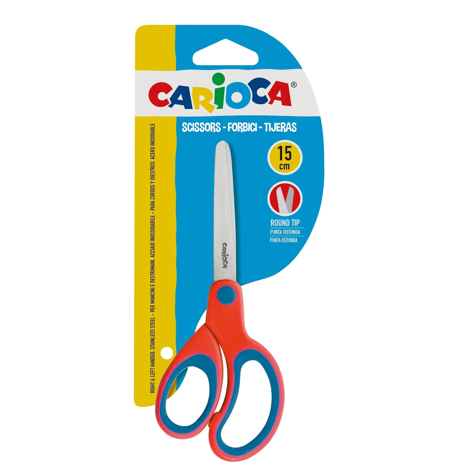 42635_CARIOCA_Scissors 15 cm_Blister_1 pc