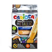 42674_CARIOCA_Metallic Temperello_Box_6 pcs