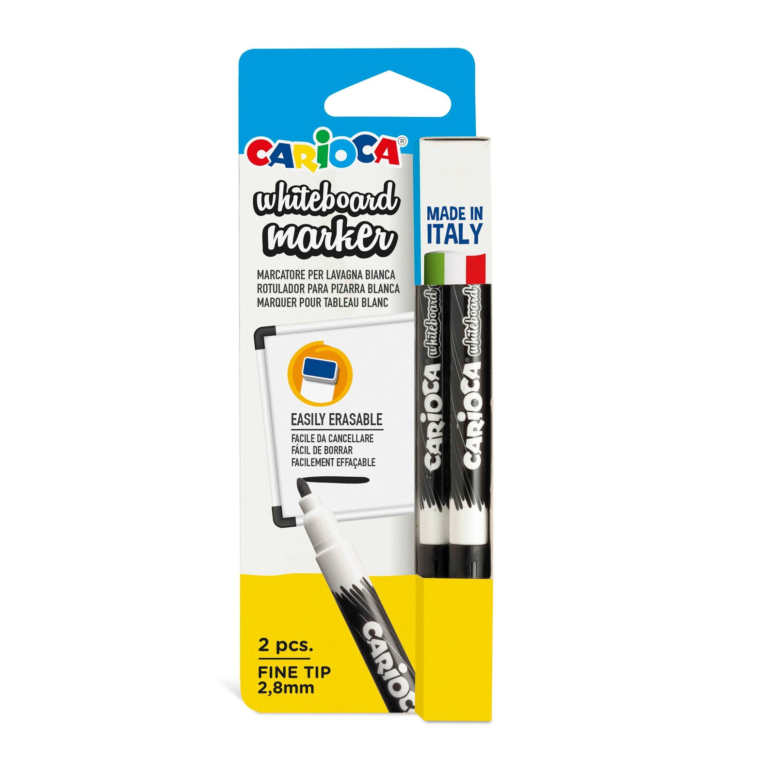 42760_01_CARIOCA_Whiteboard Marker Fine_Blister_2 pcs
